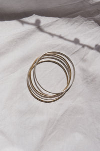 DUO bracelet - silver or 18k gold plated