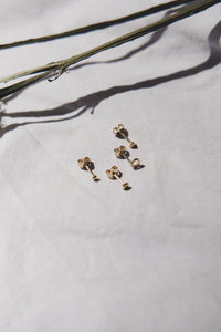 MINIES earring - zilver of 18k verguld